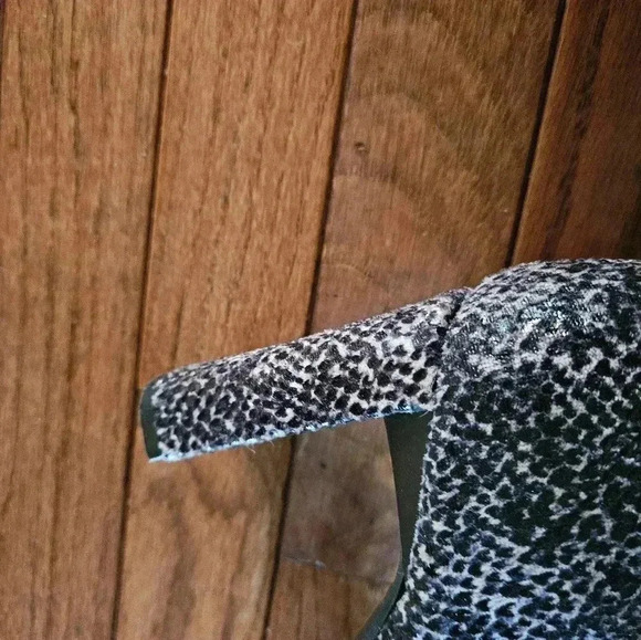 Python Snake Fashion High Heel Knee Boots Women (sz 8.5) - Picture 8 of 9